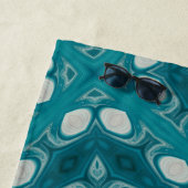 Abstracte vervagen strandlaken (In situ)