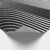 Abstracte vervormde Diagonaal Striped Achtergrond. Cadeaupapier (Hoek)