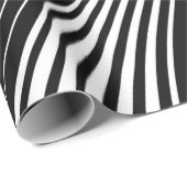 Abstracte vervormde Diagonaal Striped Achtergrond. Cadeaupapier (Rol Hoek)