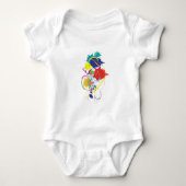 Abstracte vervuild kunst modern cool.ai romper (Voorkant)