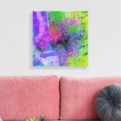 ABSTRACTE VERZAMELINGSPLATTER CANVAS AFDRUKKEN (Insitu (Woonkamer))