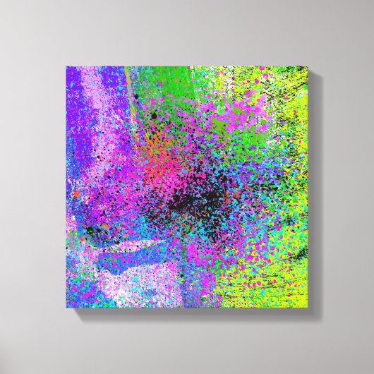 ABSTRACTE VERZAMELINGSPLATTER CANVAS AFDRUKKEN (Voorkant)