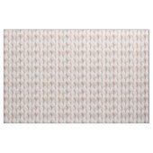 Abstracte Vette 3D metallisch Rood- & Cream-textuu Stof (Fat Quarter)