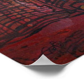 Abstracte VI - Canvas afdrukken detecteren Poster (Hoek)
