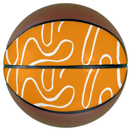 Abstracte Vibe Patroon Basketbal (Voorkant)