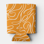 Abstracte Vibe Patroon Blikjeskoeler (Achterkant)