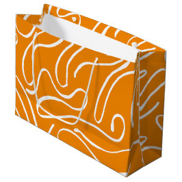 Abstracte Vibe Patroon Groot Cadeauzakje