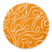 Abstracte Vibe Patroon Keramische Knop (Voorkant)