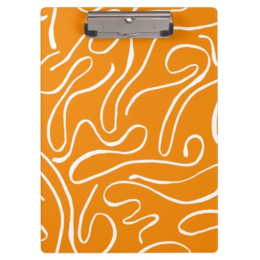Abstracte Vibe Patroon Klembord (Voorkant)