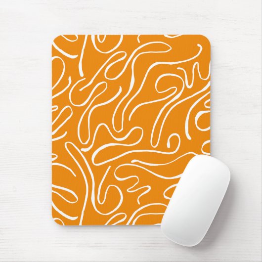 Abstracte Vibe Patroon Muismat (Met muis)
