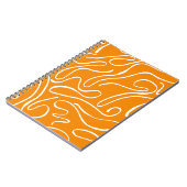 Abstracte Vibe Patroon Notitieboek (Linkerzijde)