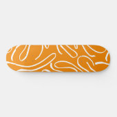 Abstracte Vibe Patroon Persoonlijk Skateboard (Horizontaal)
