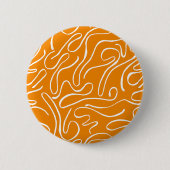 Abstracte Vibe Patroon Ronde Button 5,7 Cm (Voorkant)