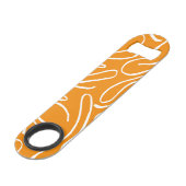 Abstracte Vibe Patroon Speed Flessenopener (Voorkant Gekanteld)