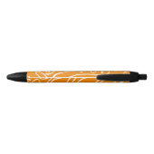 Abstracte Vibe Patroon Zwarte Inkt Pen (Achterkant)