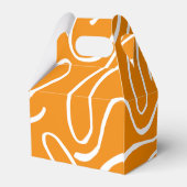 Abstracte Vibes Patroon Bedankdoosjes (Achterkant)