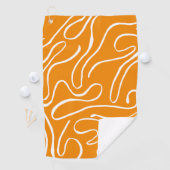 Abstracte Vibes Patroon Golfhanddoek (Insitu)