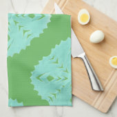 ABSTRACTE VIERKANTE BL WYCINANKI THEEDOEK (Quarter Fold)