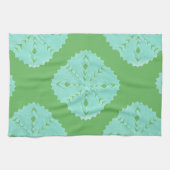 ABSTRACTE VIERKANTE BL WYCINANKI THEEDOEK (Horizontaal)