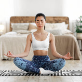 abstracte vierkante cirkels yogamat