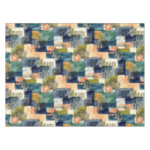 Abstracte vierkante patronen tafelkleed (Voorkant (Horizontaal))