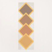 abstracte, vierkante yogamat (Voorkant)
