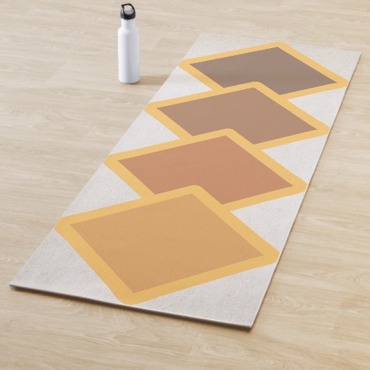 abstracte, vierkante yogamat (In situ)