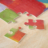 Abstracte Vierkanten Legpuzzel (Zijkant)