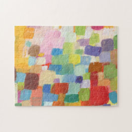 Abstracte Vierkanten Legpuzzel