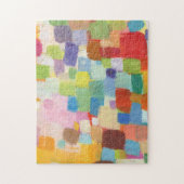 Abstracte Vierkanten Legpuzzel (Verticaal)