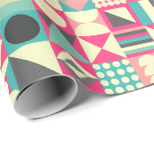 Abstracte vierkantjes 110419 cadeaupapier (Rol Hoek)