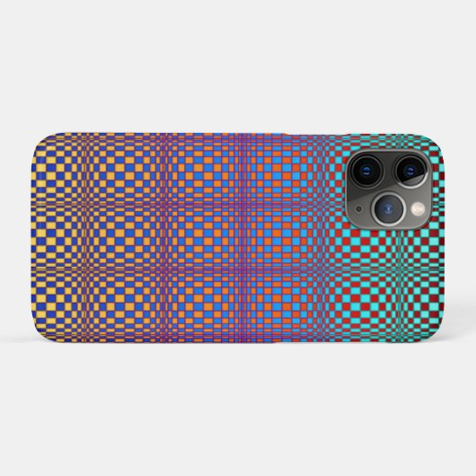 Abstracte vierkantjes 2 Case-Mate iPhone case (Achterkant (horizontaal))