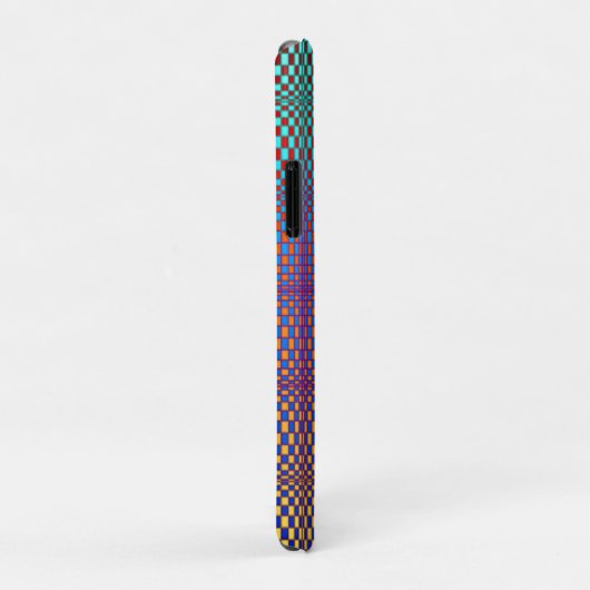 Abstracte vierkantjes 2 Case-Mate iPhone case (Achterkant/rechts)