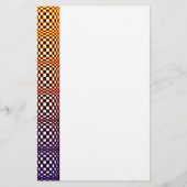 Abstracte vierkantjes 3 briefpapier (Voorkant)