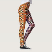 Abstracte vierkantjes 3 leggings (Rechts)