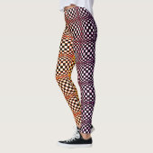 Abstracte vierkantjes 3 leggings (Links)