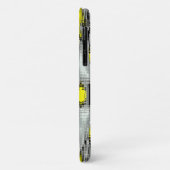 Abstracte vierkantjes gevormd uit krassen boven ge Case-Mate iPhone case (Achterkant/links)