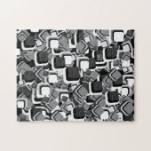 Abstracte vierkantjes legpuzzel (Horizontaal)