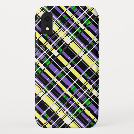 Abstracte vierkantsgeometrie zonder naadloze ingec Case-Mate iPhone case (Achterkant)