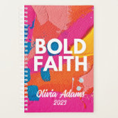 Abstracte vijfjaars Maandelijks Planner 2023 (Voorkant)