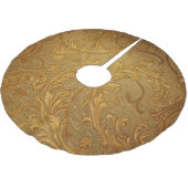 Abstracte Vintage: Elegante achtergrond. Kerstboom Rok (Gekanteld)