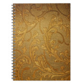 Abstracte Vintage: Elegante achtergrond. Notitieboek (Voorkant)