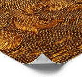 Abstracte Vintage: Elegante achtergrond. Poster (Hoek)