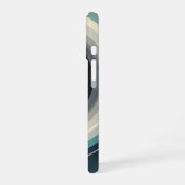 Abstracte Vintage Kosmische Ringen iPhone 16 Hoesje (Linkerkant)