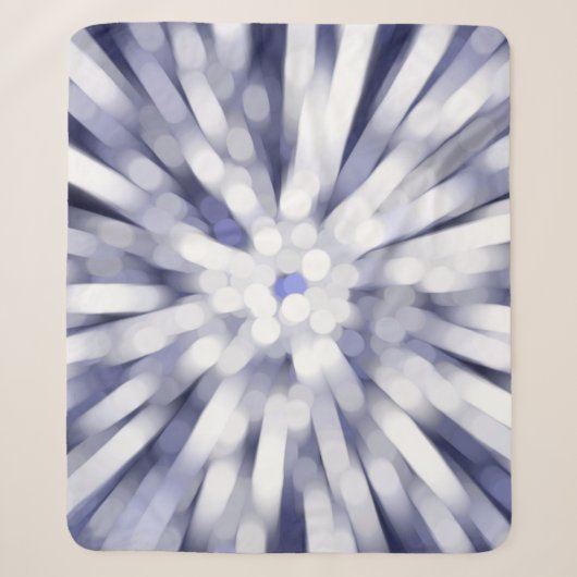 abstracte violette achtergrond. fractale explosie sherpa deken (Voorkant)