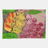 Abstracte vis, homage naar Matise Theedoek (Horizontaal)