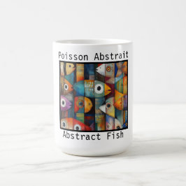 Abstracte Vis Koffiemok