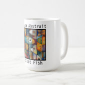 Abstracte Vis Koffiemok (Voorkant rechts)