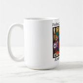 Abstracte Vis Koffiemok (Links)