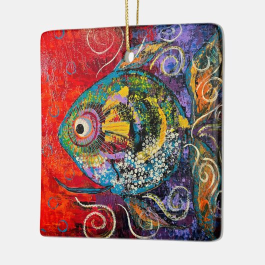 Abstracte vis Ornament (Links)